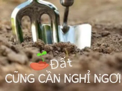 Đôi khi đất cũng cần nghỉ ngơi